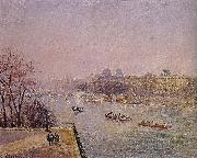 Camille Pissarro early in the Louvre Spain oil painting artist